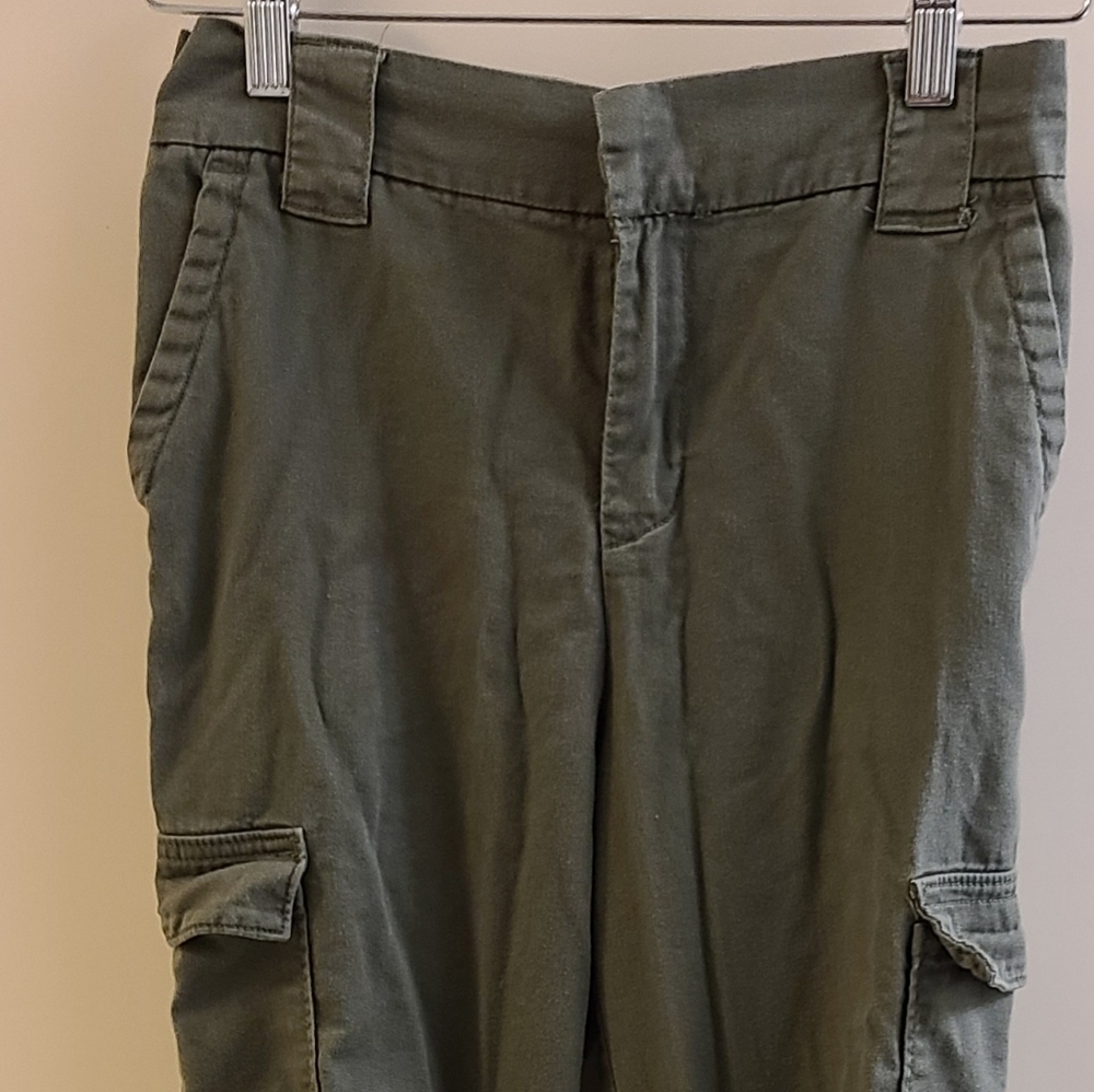Vanilla Star olive green cargo joggers, small